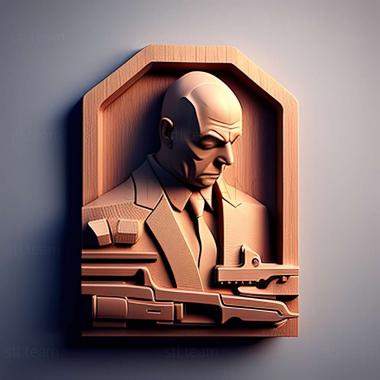 3D model Hitman GO game (STL)